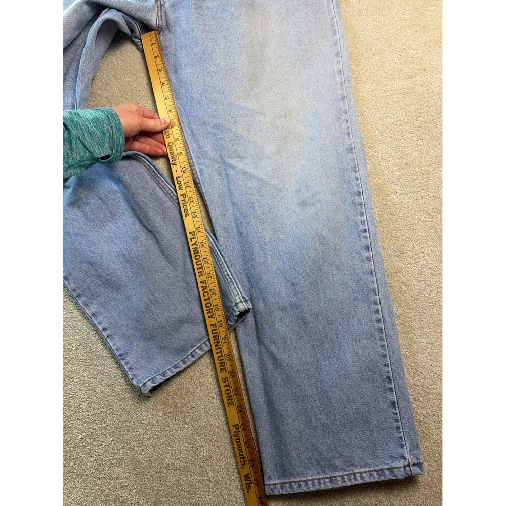 Vintage Levi's 505 Jeans Men's 42x30 Regular Straight Leg Blue Denim y2k